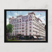 Hotel Cadillac, Detroit 1909  Briefkaart (Voorkant)