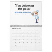Hotel Calendar Kalender (Feb 2027)