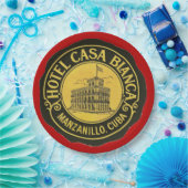 Hotel Casa Blanca Papieren Bordje (Feest)