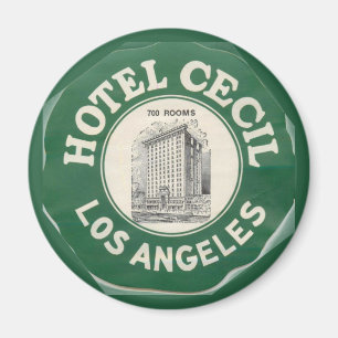 Hotel Cecil, Los Angeles, CA Magneet