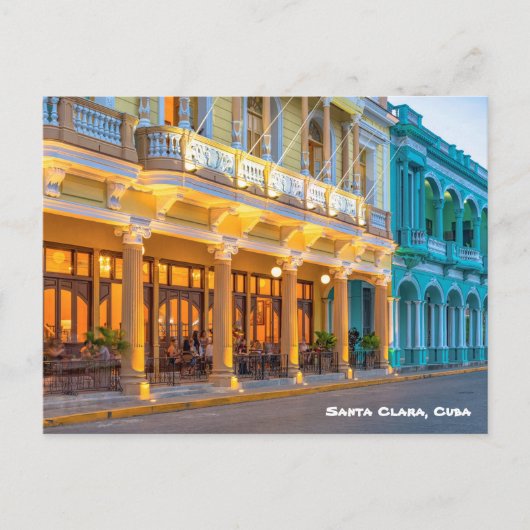 Hotel Central, Santa Clara, Cuba Briefkaart (Voorkant)