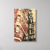 Hotel Chelsea Canvas Print (Voorkant)