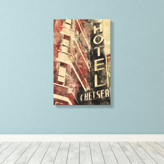 Hotel Chelsea Canvas Print