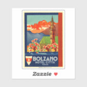Hotel Citta Italy Bolzano Sticker (Vel)
