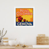 Hotel Colombia Genova Poster (Keuken)