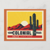 Hotel Colonial Briefkaart (Voorkant)