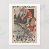 Hotel Colorado & Baths Poster Briefkaart (Voorkant)