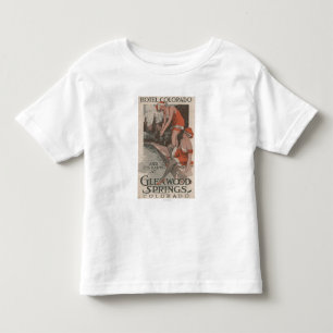 Hotel Colorado & Baths Poster Kinder Shirts