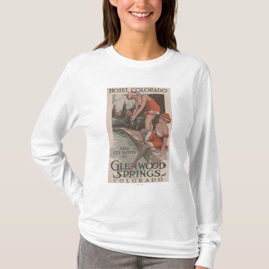 Hotel Colorado & Baths Poster T-shirt (Voorkant)