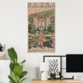 Hotel Colorado Travel Poster (Thuiskantoor)