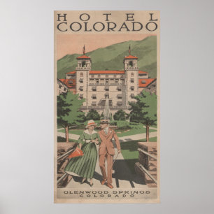 Hotel Colorado Travel Poster