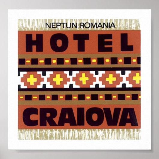 Hotel Craiova: Neptun, Roemenië Poster (Voorkant)