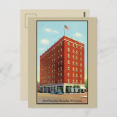  Hotel Dayton, Kenosha, Wisconsin Briefkaart (Voorkant / Achterkant)