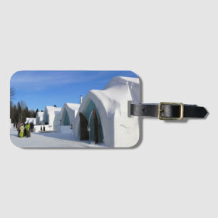 Hotel de Glace, Quebec, Canada Bagagelabel