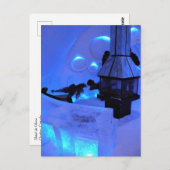 Hotel de Glace, Quebec, Canada Briefkaart (Voorkant / Achterkant)