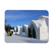 Hotel de Glace, Quebec, Canada Magneet (Horizontaal)