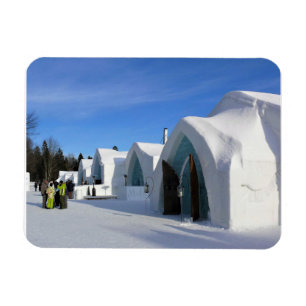 Hotel de Glace, Quebec, Canada Magneet
