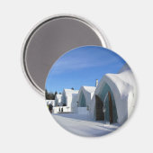 Hotel de Glace, Quebec, Canada Magneet (Voorkant / Achterkant)