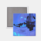 Hotel de Glace, Quebec, Canada Magneet (Voorkant / Achterkant)