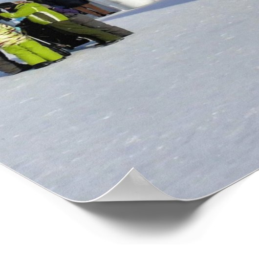 Hotel de Glace, Quebec, Canada Poster (Hoek)