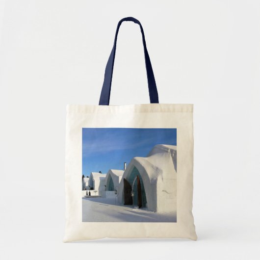 Hotel de Glace, Quebec, Canada Tote Bag (Voorkant)