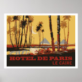Hotel de Paris (Le Caire) Poster (Voorkant)