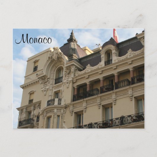 hotel de paris monaco briefkaart (Voorkant)