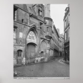 Hotel de Sens, eind 19e eeuw-vroeg Poster (Voorkant)