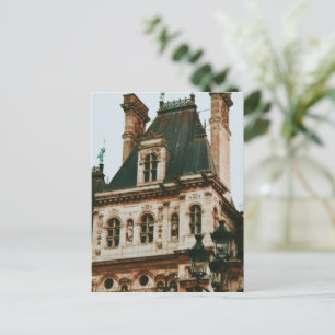 Hotel de Ville, 4e arrondissement, Parijs - Frankr Briefkaart
