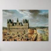 Hotel de Ville, Place de Greve Poster (Voorkant)