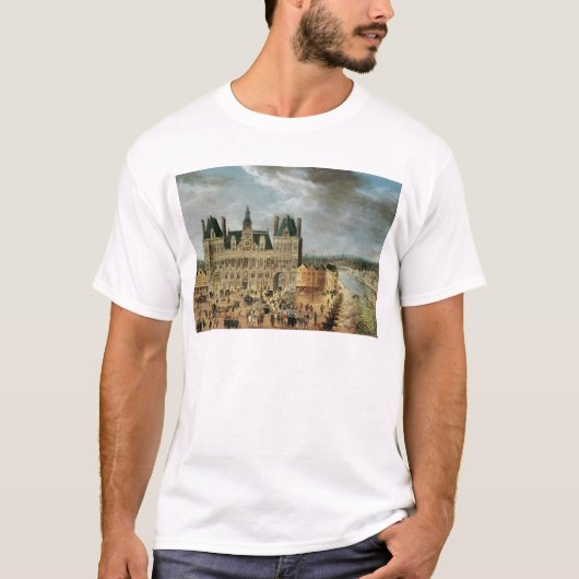 Hotel de Ville, Place de Greve T-shirt (Voorkant)