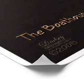 Hotel Del Boathouse Poster (Hoek)