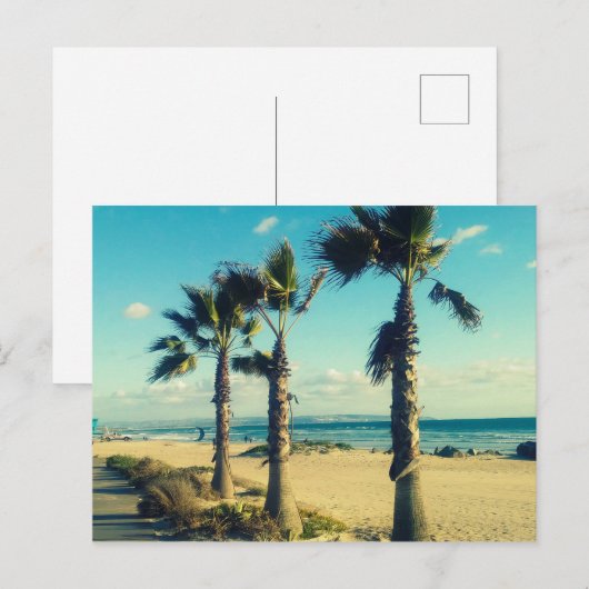 Hotel Del Coronado Beach Briefkaart (Voorkant / Achterkant)