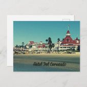 Hotel Del Coronado Briefkaart (Voorkant / Achterkant)