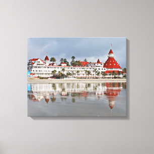 Hotel del Coronado - Coronado Canvas Afdruk