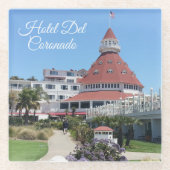 Hotel Del Coronado Glass Onderzetter (Voorkant)