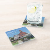 Hotel Del Coronado Glass Onderzetter Glazen Onderzetter (Schuin)