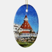 Hotel Del Coronado Keramisch Ornament (Rechts)
