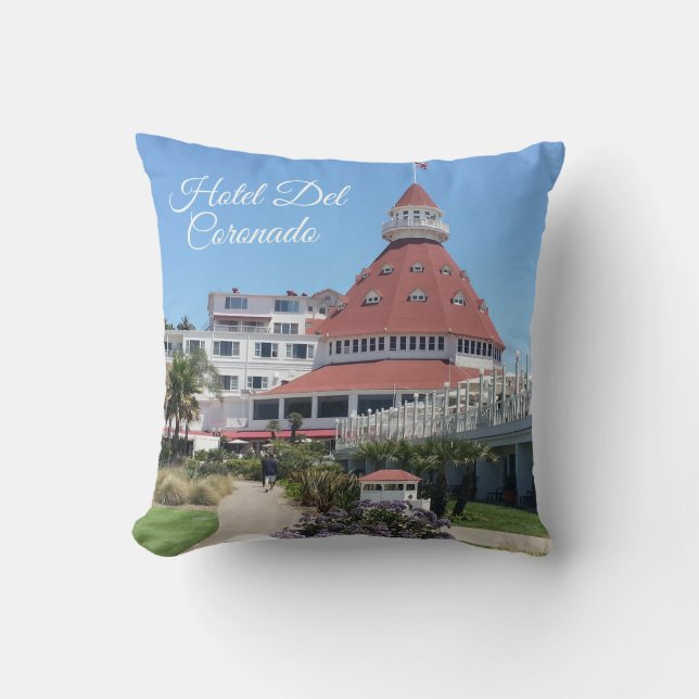 Hotel Del Coronado Pillow Kussen (Voorkant)