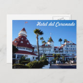Hotel del Coronado Post Card Briefkaart (Voorkant / Achterkant)
