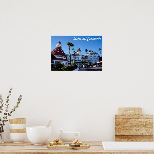 Hotel del Coronado Poster (Keuken)