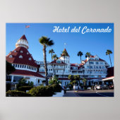 Hotel del Coronado Poster (Voorkant)