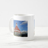 Hotel Del Coronado vanaf het strand Koffiemok (Voorkant links)