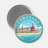 Hotel del Coronado VS Magneet (Voorkant / Achterkant)