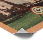 Hotel Del Monte en Archery Lawn - Monterey, CA Poster (Hoek)