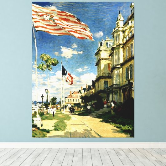 Hotel des Roches Canvas Afdruk (Insitu (Houten vloer))