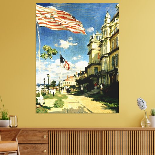 Hotel des Roches Canvas Afdruk (Insitu (Woonkamer))