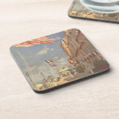 Hotel des Roches Noires in Trouville - Claude Mone Bier Onderzetter (Linkerzijde)