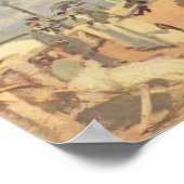 Hotel des Roches Noires in Trouville - Claude Mone Poster (Hoek)