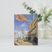 Hotel des Roches Noires, Trouville van Claude Mone Briefkaart (Staand voorkant)